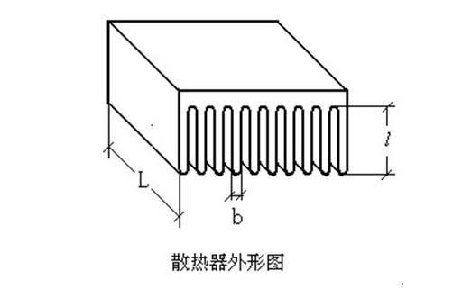 風冷型散熱器熱阻計算公式